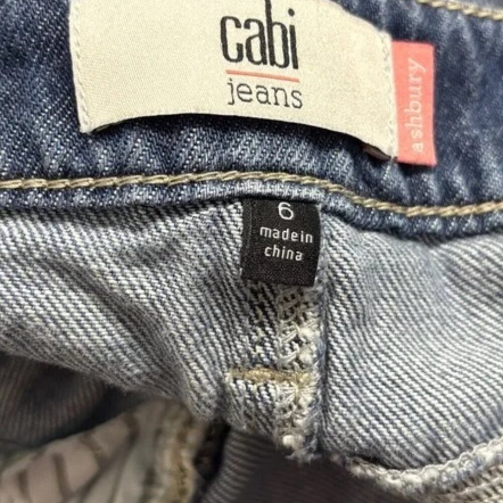 Cabi 6491R Ashbury Jeans Spring 2024 Size 6L EUC - Picture 7 of 10
